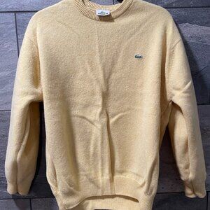 Lacoste Sweater Yellow M